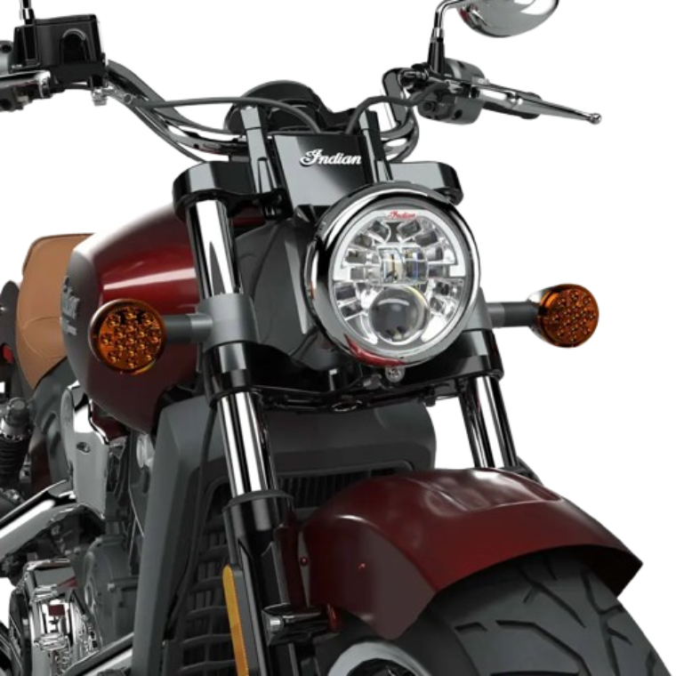 SCOUT_主動式LED鍍鉻頭燈